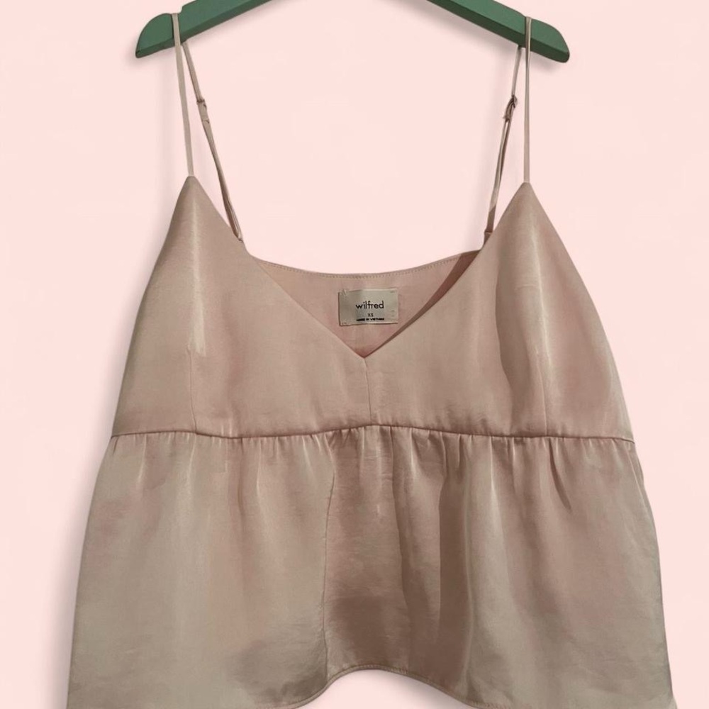 Wilfred Pink Blush Satin Cami